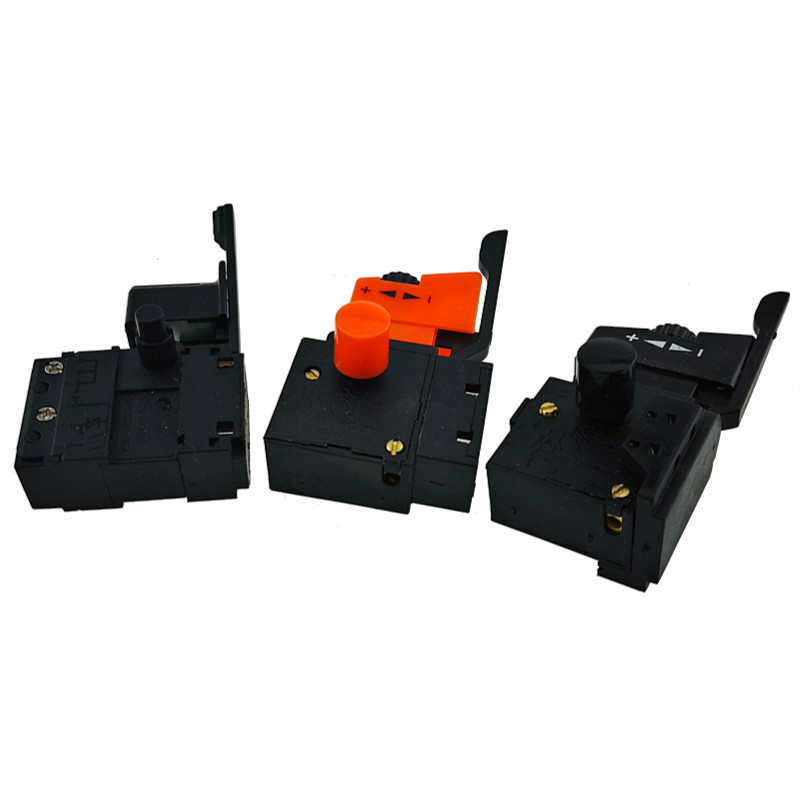 织语 手电钻调速正反转开关fa2-4/1bek钻无级变速开关电动工具配件 6.