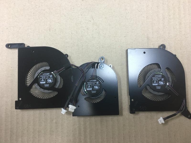 全新16v1 gs66 ws66 p66 creator15 bs5005hs-u4q 风扇散热 灰色 cpu