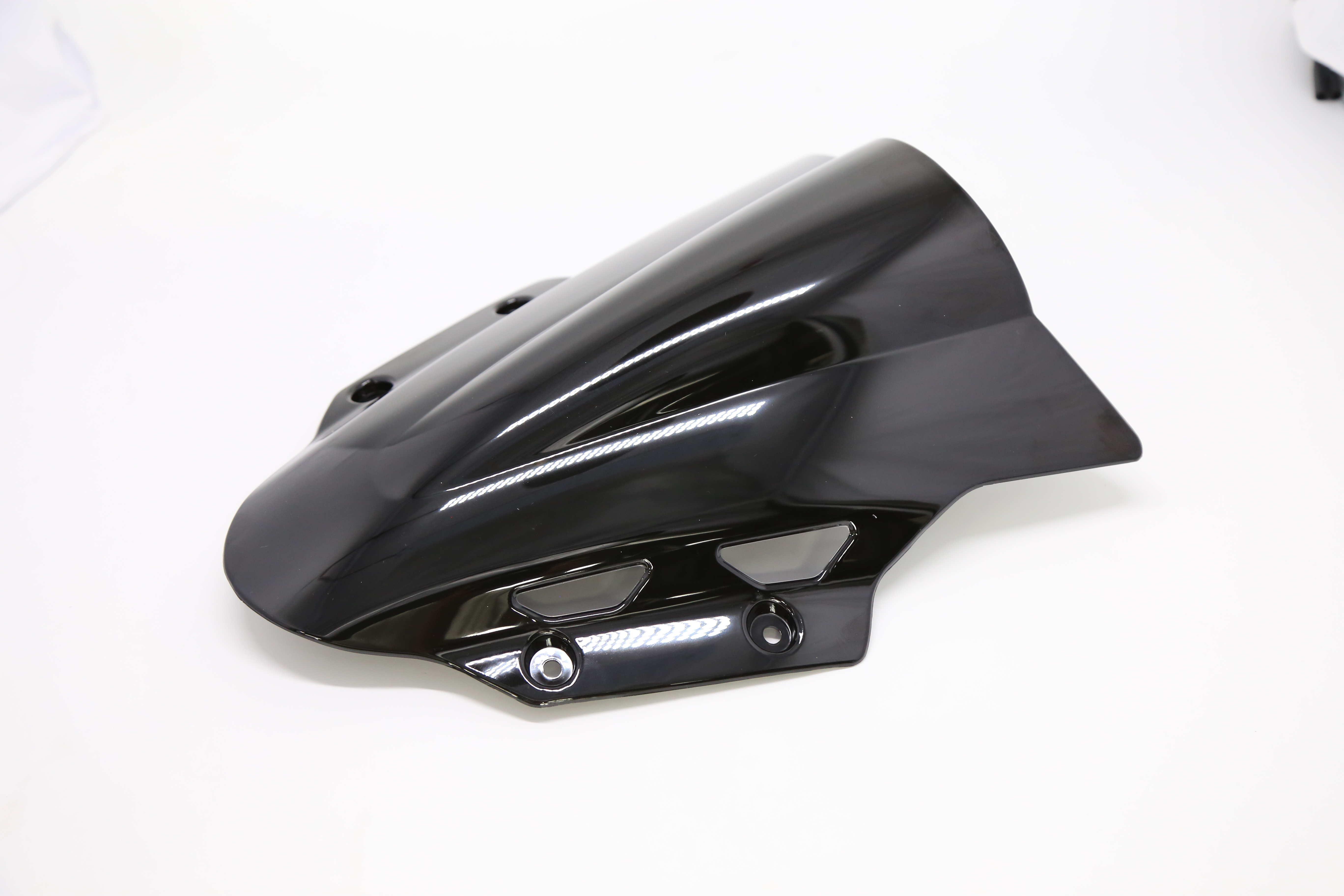 适用于铃木gsx250r风挡玻璃前风挡导流罩挡风板a黑色升级款