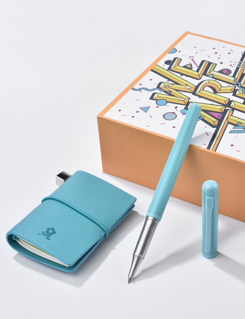 法国montagut梦特娇遇见系列金属签字笔 记事本礼盒高颜值宝珠笔商务