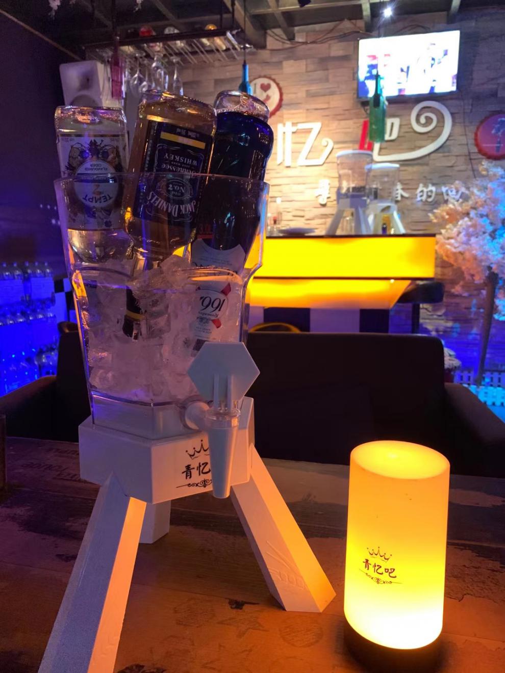 可乐桶容器酒炮酒吧福佳白3升啤酒桶商用带龙头网红可乐桶容器扎啤酒