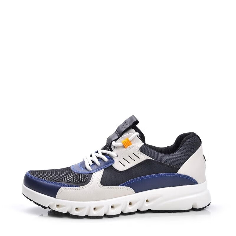 【商场明星同款】ecco爱步男鞋夏季拼色透气网面鞋运动休闲鞋时尚百搭