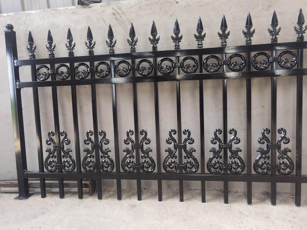 锌钢铸铁围墙护栏围栏栅栏别墅庭院小区院子院墙户外铁艺栏杆
