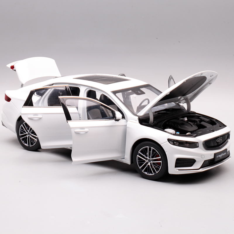 原厂吉利缤瑞星瑞博瑞嘉际星越合金全开118汽车模型礼物摆件缤瑞根特