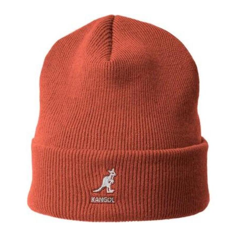 kangol/袋鼠帽子男女毛线帽包头挽边logo纯色百搭秋冬661495bj bio