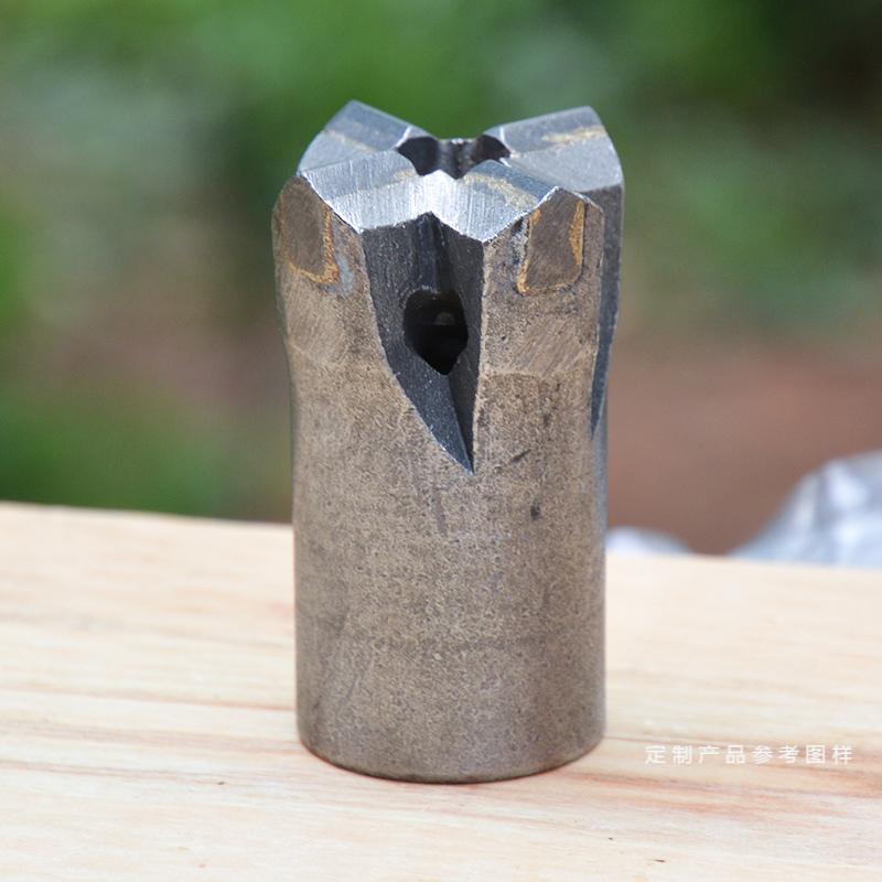 开宇凿岩机矿用风钻头钎头3840一字十字梅花球齿风炮合金钻头悦至十字