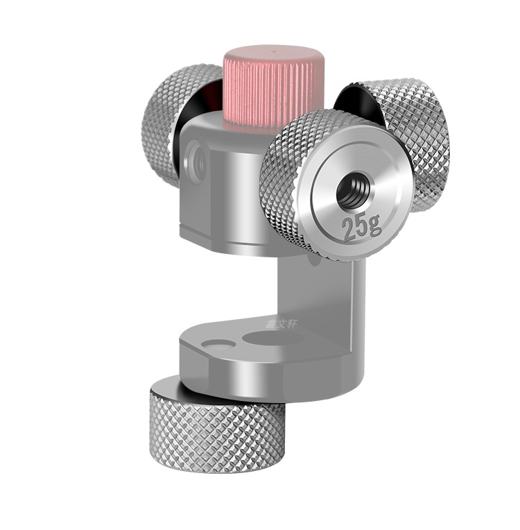 适用大疆如影rsc2s配重块智云云鹤2稳定器调平砝码单反相机配件金属