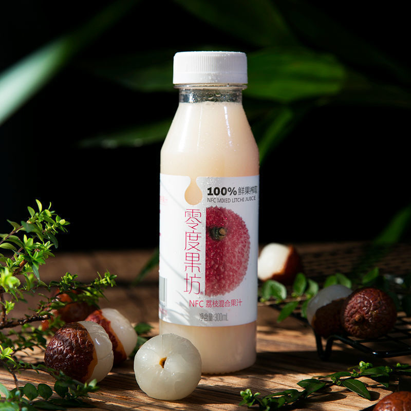 零度果坊 nfc鲜榨果汁 300ml*瓶 多规格 多口味 7种口味 橙汁芒果荔枝