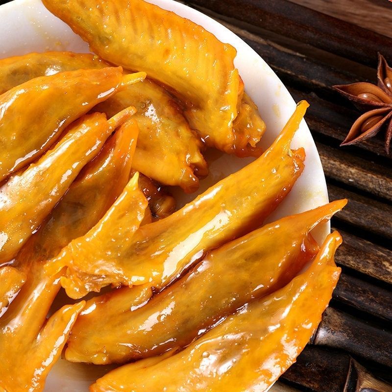 云舵 靓媳妇多味鸡鸭翅尖 30g*50包 卤味熟食小吃休闲追剧小零食真空