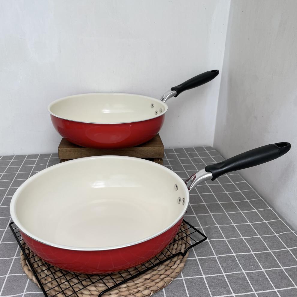 瓷锅 炒菜 陶瓷炒锅无涂层新年特卖【前十名价!