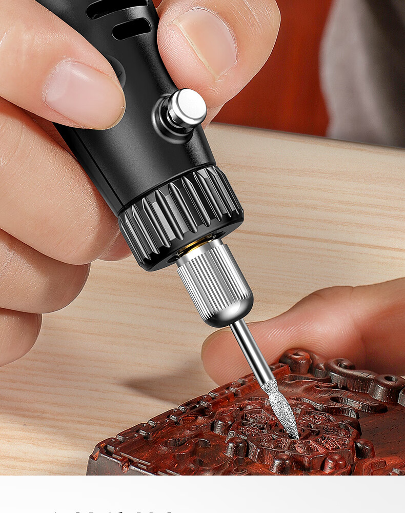 电磨机小型手持打磨机电动切割玉石木雕刻工具抛光神器迷你小电钻