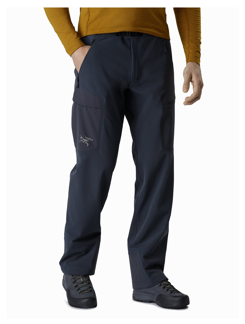 arcteryx始祖鸟gamma mx pant 户外防风软壳裤 保暖带绒加厚 舒适