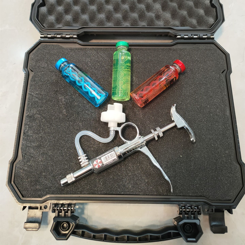 生化危机手办道具游戏工具箱生化危机病毒道具模型瓶注射儿童玩具手提
