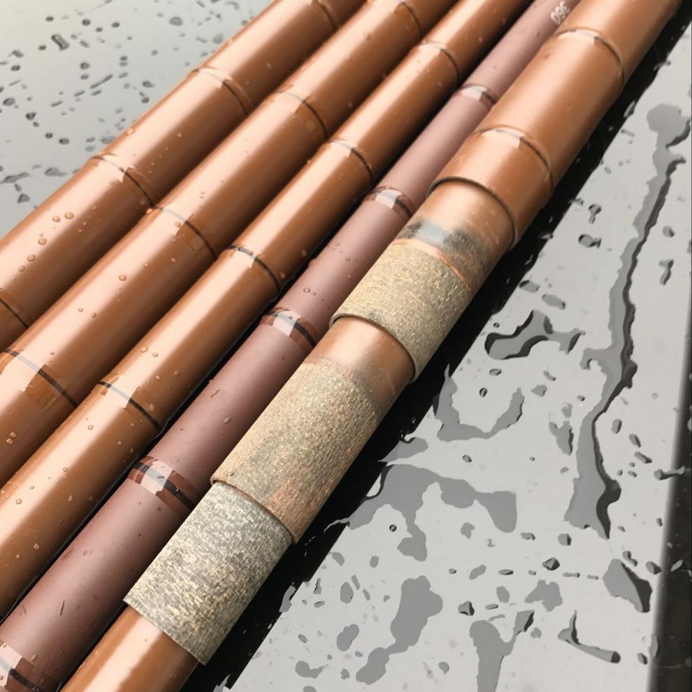 竹竿鱼竿水刀鱼竿玻璃钢钓鱼竿超轻超硬溪流竿短节手竿鲫鱼竿套装定制