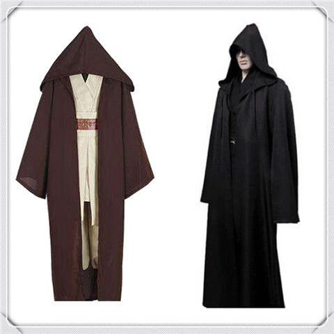 starwars星球大战绝地披风安纳金巫师长袍斗篷2021黑色外袍l