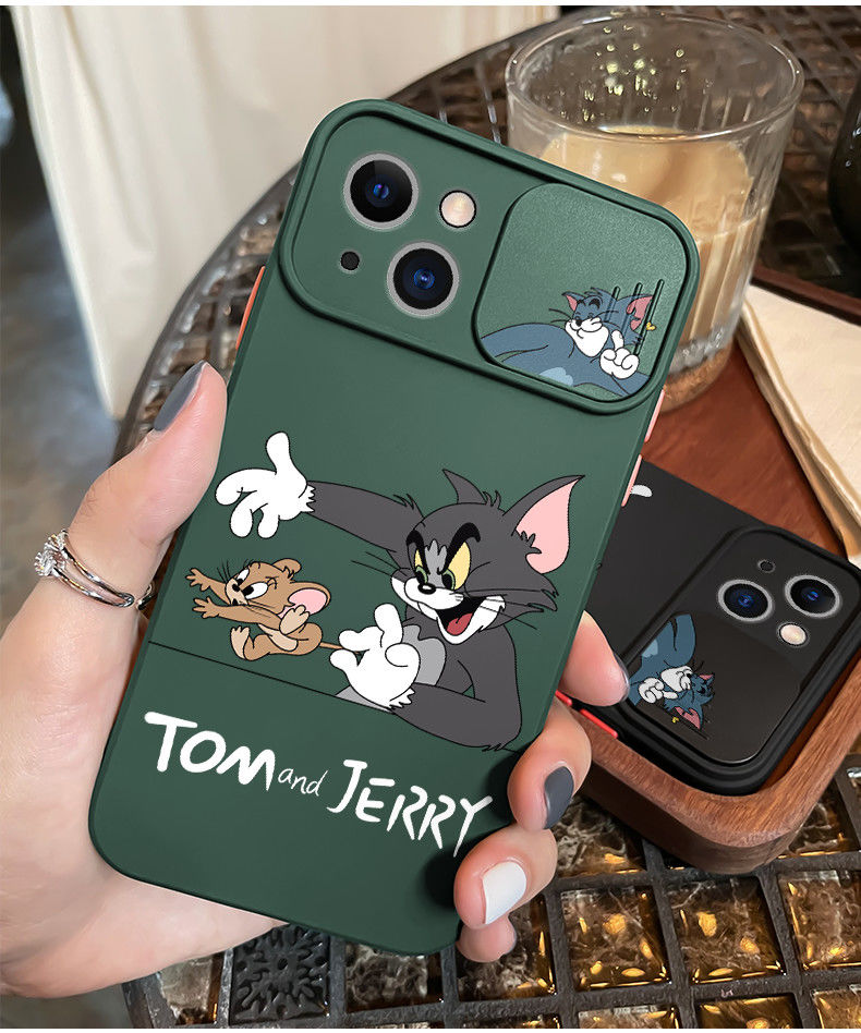 机智芽汤姆杰瑞iphone11镜头13promax全包12手机壳苹果xsxr硅胶保护套