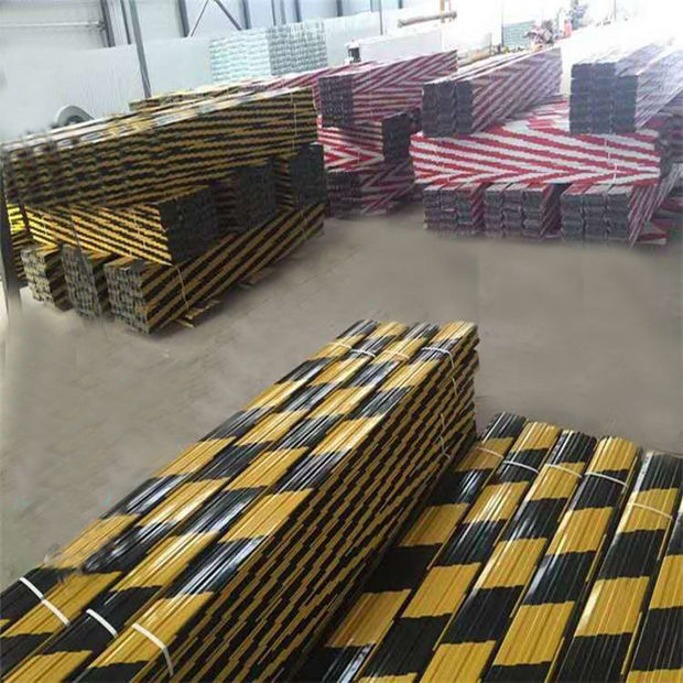适用外架警示带建筑工地隔离带踢脚板黄黑警示带铁皮踢脚线隔离带黑黄