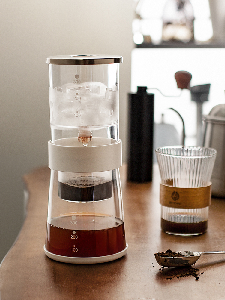 2022新款半房冰滴壶家用咖啡壶冷萃壶家用滴滤壶咖啡器具冷淬壶冰酿
