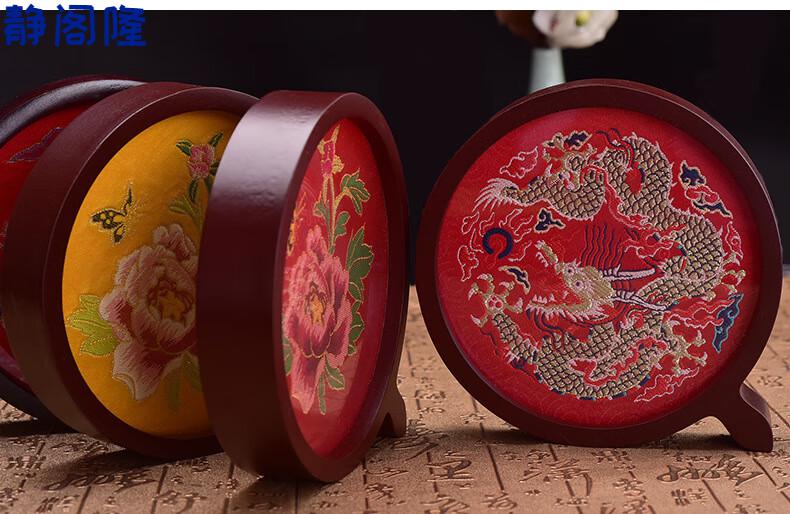 静阁隆 厂家直销南京云锦摆件手工艺品中国特色礼物老外出国创意纪念