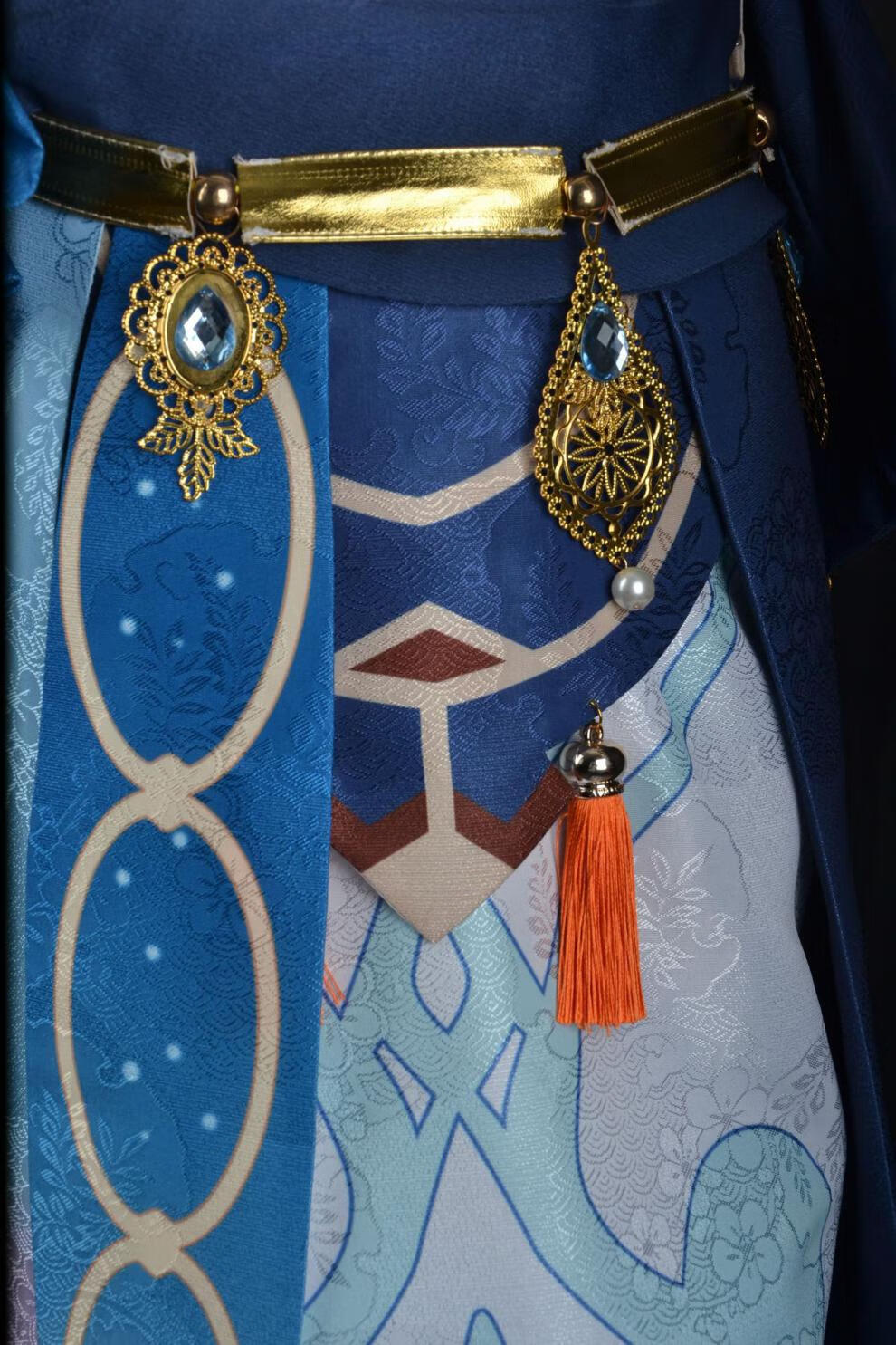 蔓图思原神游戏cos服妮露cosplay蓝色服装女西域舞娘套装全套 妮露