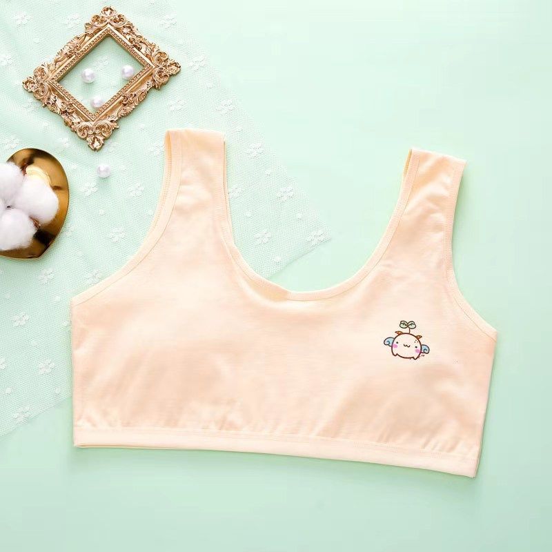 猎鹞女童内衣 发育期9-12岁少女小学生小背心纯棉儿童文胸大童抹胸