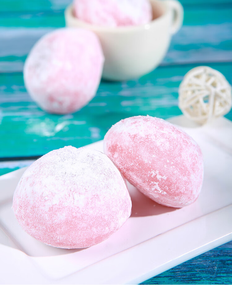 100个顶喜皮阿糯米糍雪糕香草味冰淇淋皮阿诺雪丸子网红冰糕香草味30