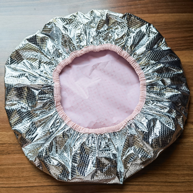 不插电恒温发热焗油锡纸帽加厚家用发膜蒸发专用头发护理染发浴帽