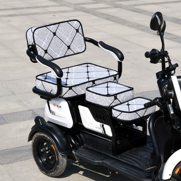 三轮车电动车坐垫三座宝岛电动套座套爱玛两连坐3连座新日雅迪金彭