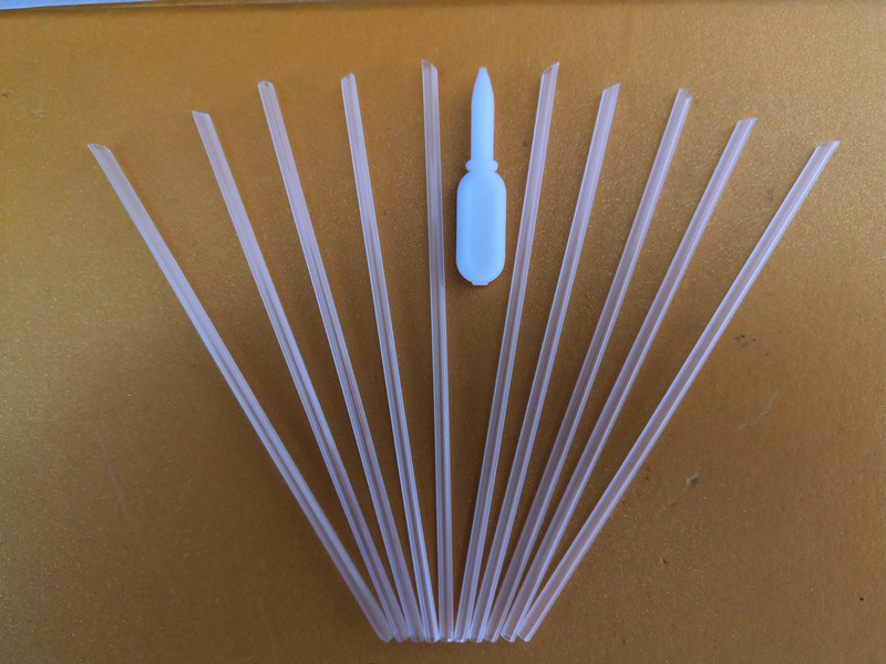 2022新款口服液吸管医药级细小吸管带助扎器1000支一次性洁净吸管20