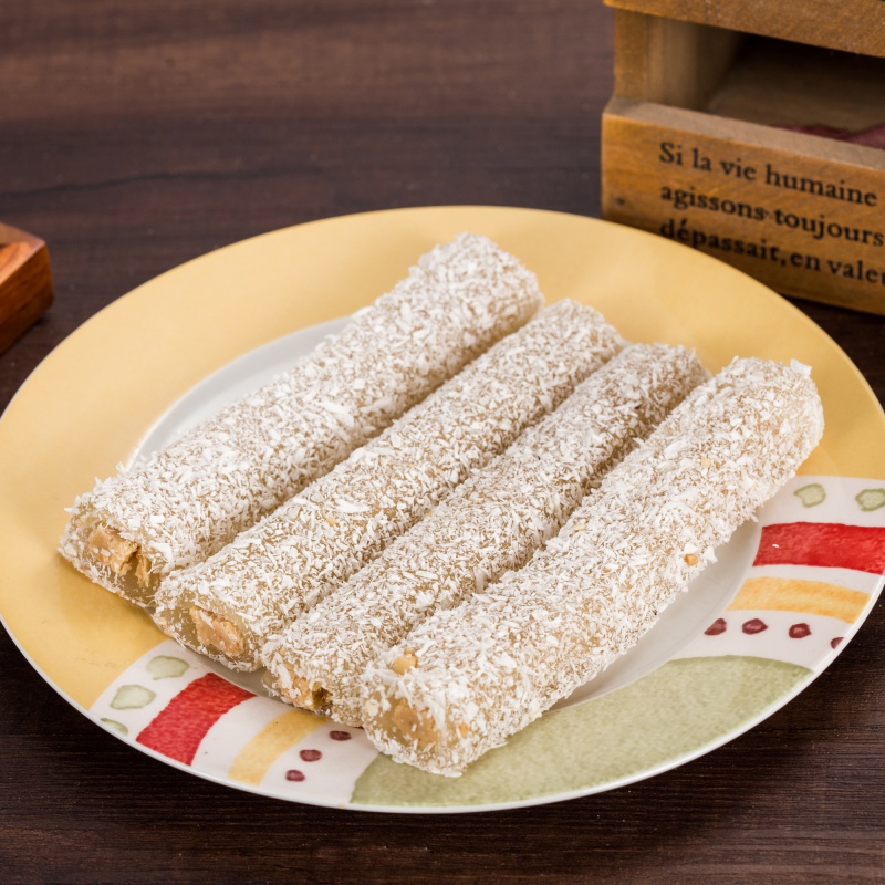 广东潮汕特产芝麻鸭脖子酥糖软糖饼食小吃零食年货送礼手信糕点椰丝