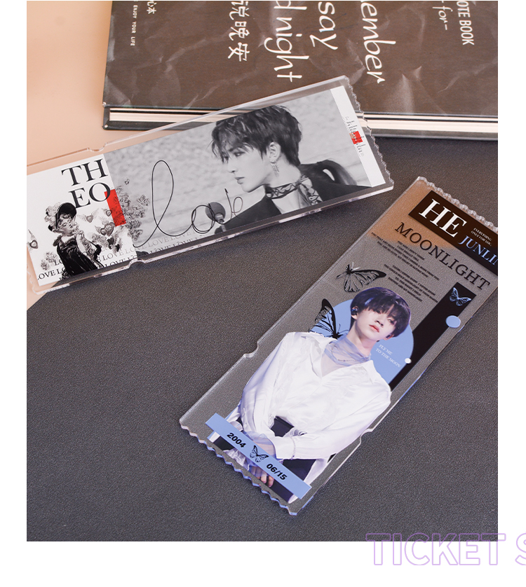 时代少年团周边小卡 亚克力票根定制满天星应援周边时代少年团宋亚轩