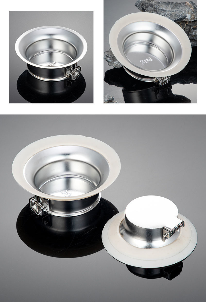 厕所防臭器蹲式蹲便器不锈钢防臭器堵臭器防倒流神器蹲坑防臭味盖板蹲