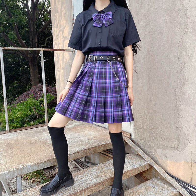 菁季鹂 jk儿童套装女童秋装学生校服甜心风暴jk外套女潮ins秋装裙学生