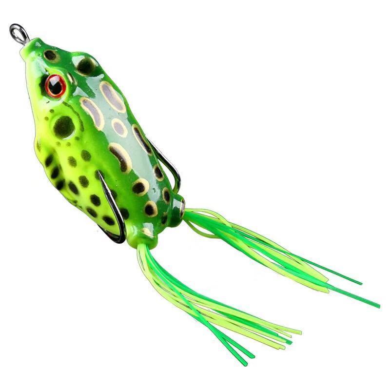 路亚仿真雷蛙青蛙带腿14克双钓黑鱼专杀假饵仿生远投路亚饵淡水钓14克