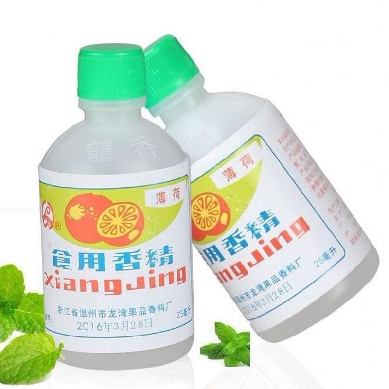 薄荷水食用香精 薄荷水食用浓缩型香精冰白凉粉配料饮料绿豆汤杏仁腐