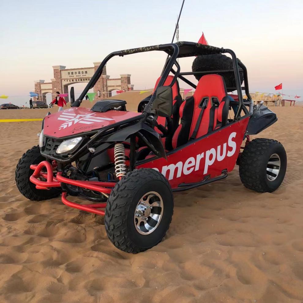 年货节成人卡丁车沙滩车四轮越野摩托车大型汽油全地形农夫车电动运动