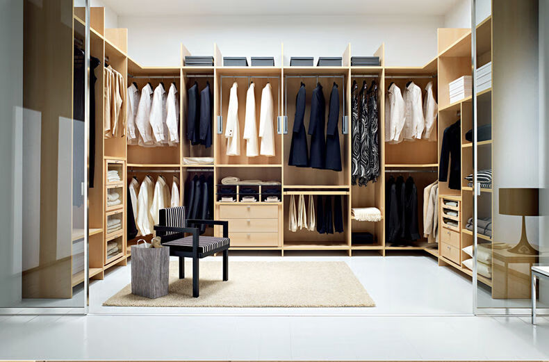 铝合金裤架伸缩衣柜柜内多功能抽拉式挂裤架五金配件911电泳白豪华版