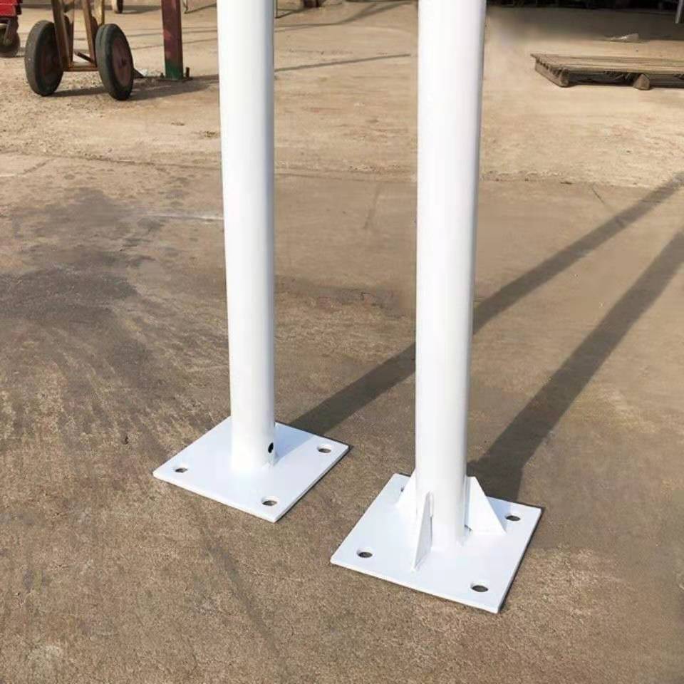 风力发电机杆立杆立柱支架监控杆拉索塔架展示架喷漆烤漆尺寸定制 1米