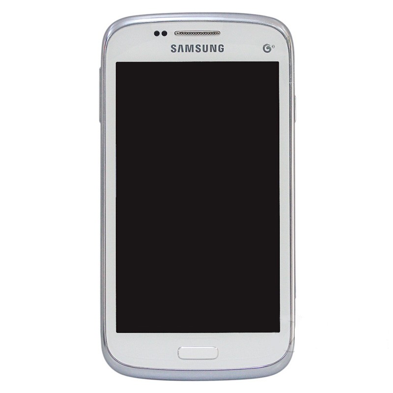 三星samsungi8268移动3g老人学生备用安卓机直板智能手机白色