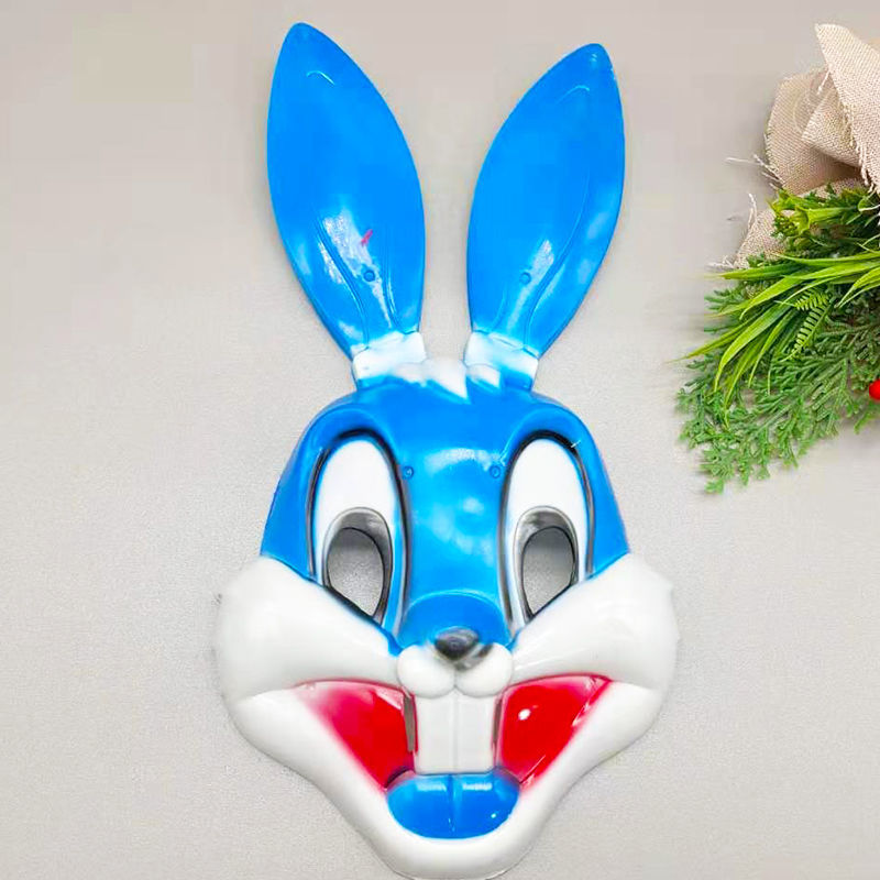 迎新必备一万圣节卡通全脸面具兔子猪猪侠米奇光头强大黄峰黑猫警长