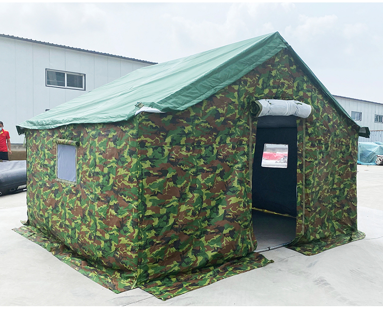 防寒野外工程施工班用指挥帐篷炊事野营加厚帐篷工地防雨隔离住人施工