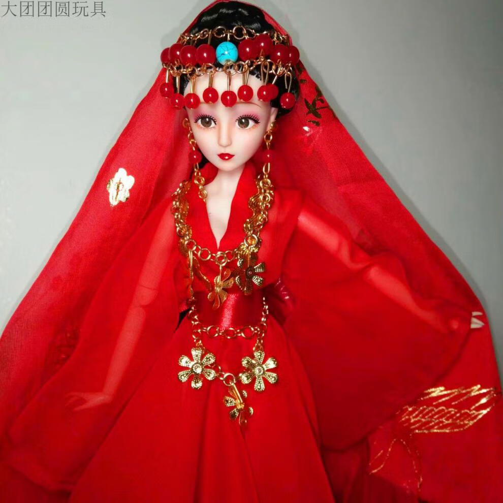 古装芭比娃娃30厘米古代娃娃女孩生日礼物换装洋娃娃玩具礼品套装