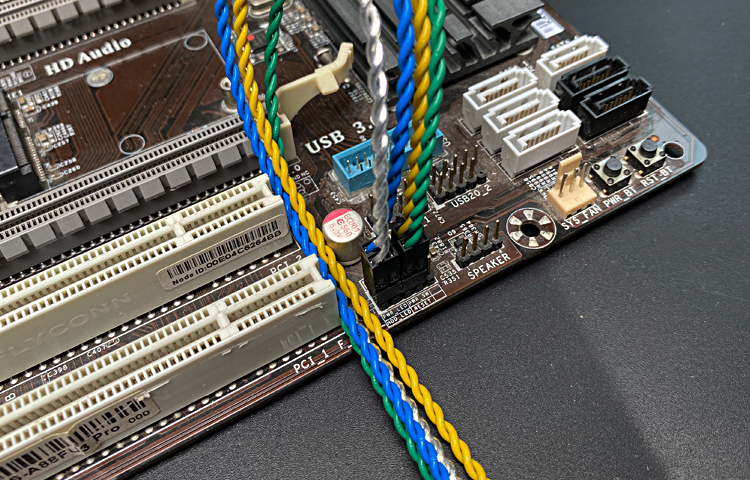 杜邦线54间距p开机重启led主板延长线耐高温防烧杜邦线绿色50cm母对母