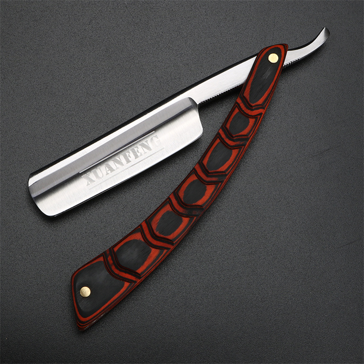 德国进口老式剃刀玄锋德国碳钢手柄剃刀理发店手动刮脸刀复古剃须刀