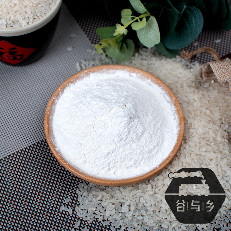 熟大米粉超微破壁现磨粘米粉 米糕米糊辅食代餐 熟大米粉(500克袋装)*