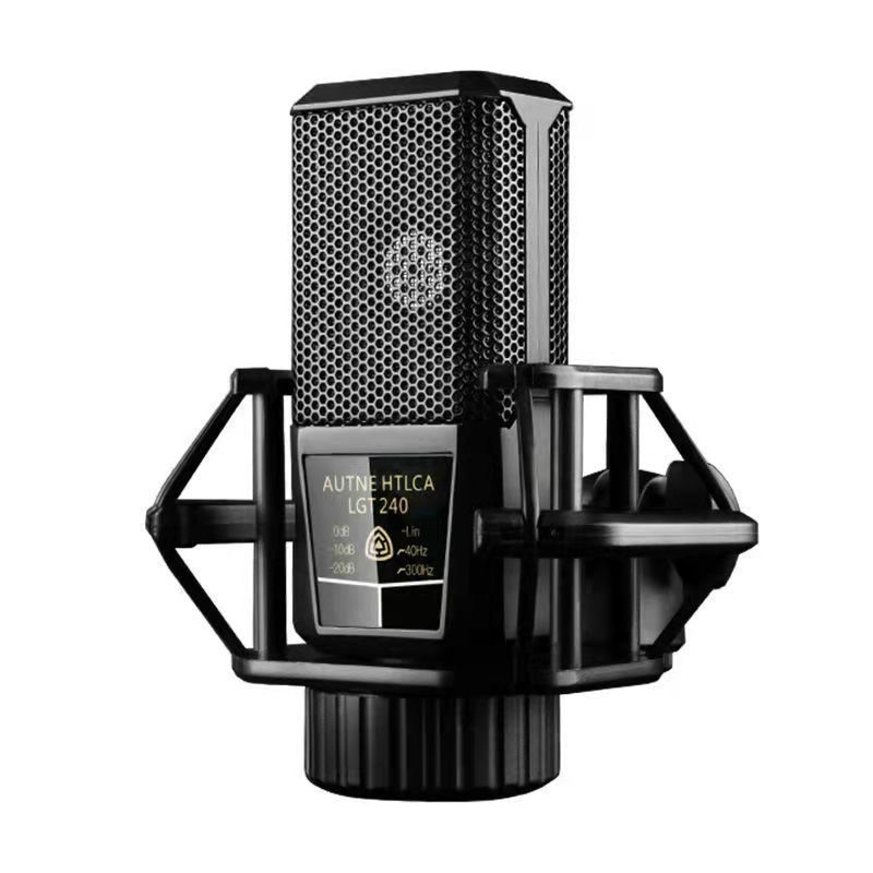 240方形电容麦克风手机电脑声卡直播设备套装唱歌录音有声书话筒韵果