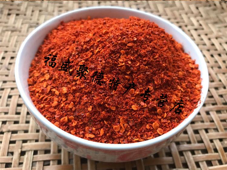 湖南辣椒粉农家辣椒面中辣香辣小米椒朝天椒满天星500g手工辣椒面
