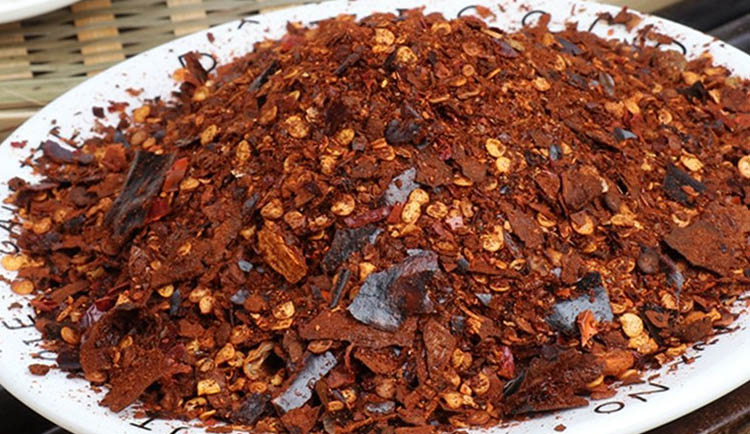 断桥柴火糊辣椒面贵州特产手搓手工关岭断桥柴火胡辣椒煳辣椒500g 特