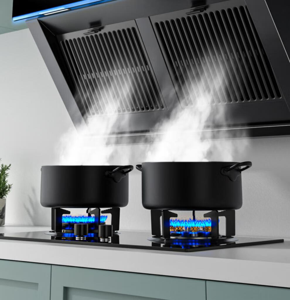 油烟机厨房家用租房抽油烟机顶吸式烟机大吸力自清洗ha 90cm油烟分离