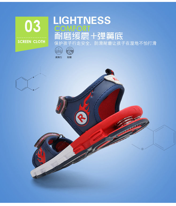 安踏品质【特价捡漏】abc永高人儿童凉鞋小孩子凉鞋男童凉鞋夏季弹簧